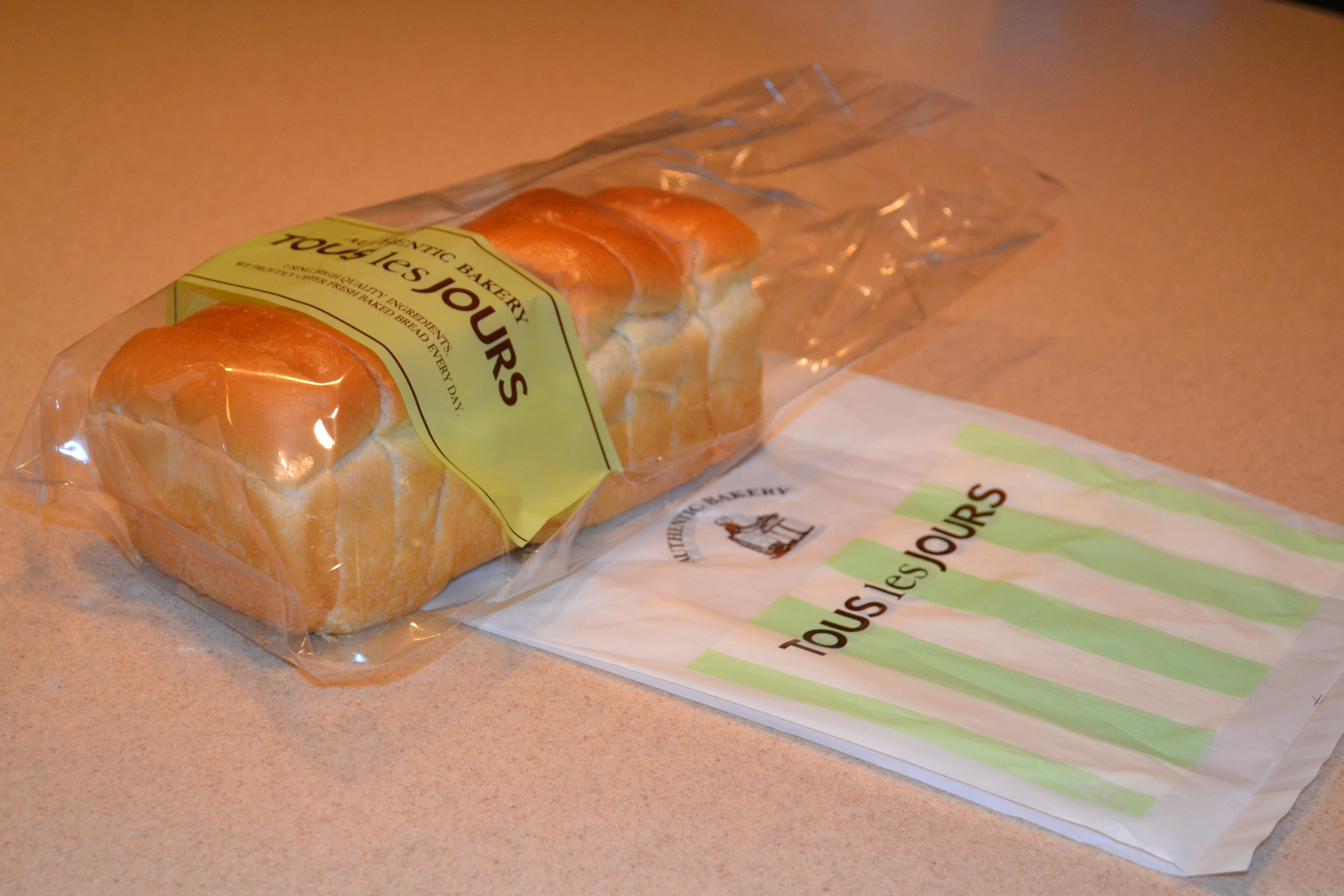 Tous Le Jours Whipped Cream Pan Bread eat the whole loaf, then